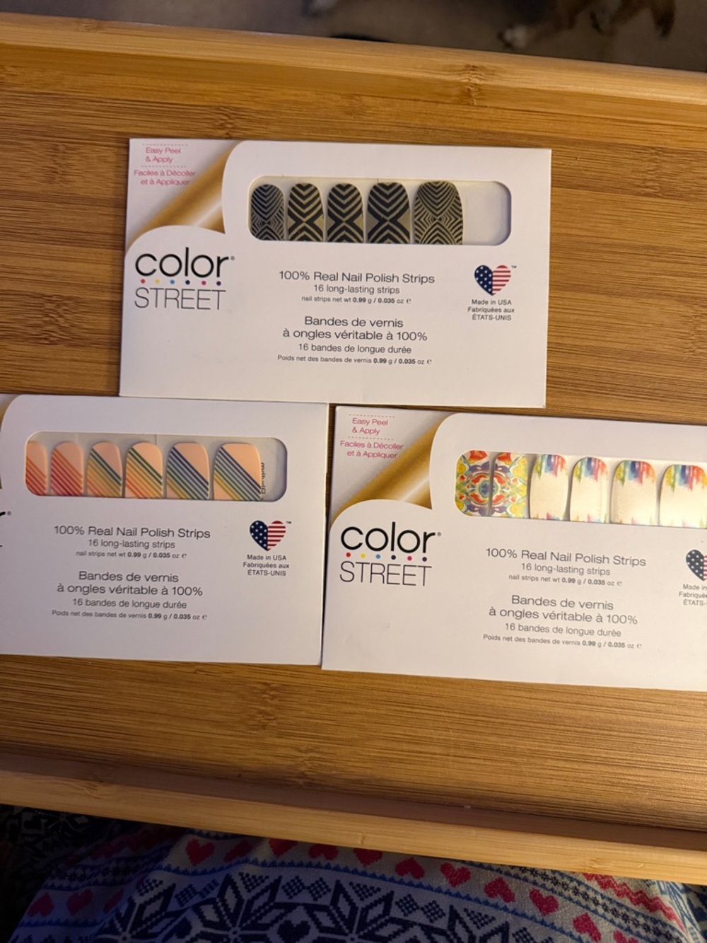 Color Street Nail Polish Strips - Mixed Color Designs
